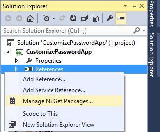 NuGet Package Reference
